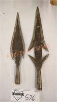 Vintage spear points