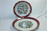 Set of Two German Porcelain Dishes