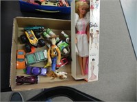 Barbie Doll in Box, Misc. Cars, Misc. Toys