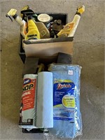 LARGE LOT OF AUTOMOTIVE CLEANING SUPPLIES