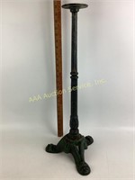 Cast Iron Ornamental Green Base Stand missing