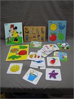 Large Assortment Of Children's Puzzles