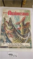 Vintage 1949 outdoorsman magazine and 1968