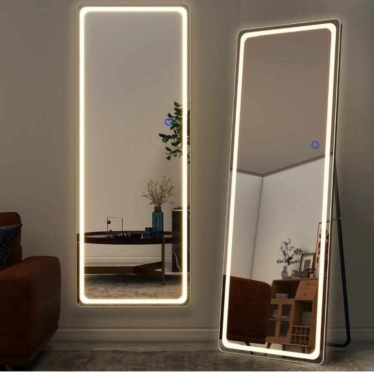 New NeuType Full Length Mirror with Lights,