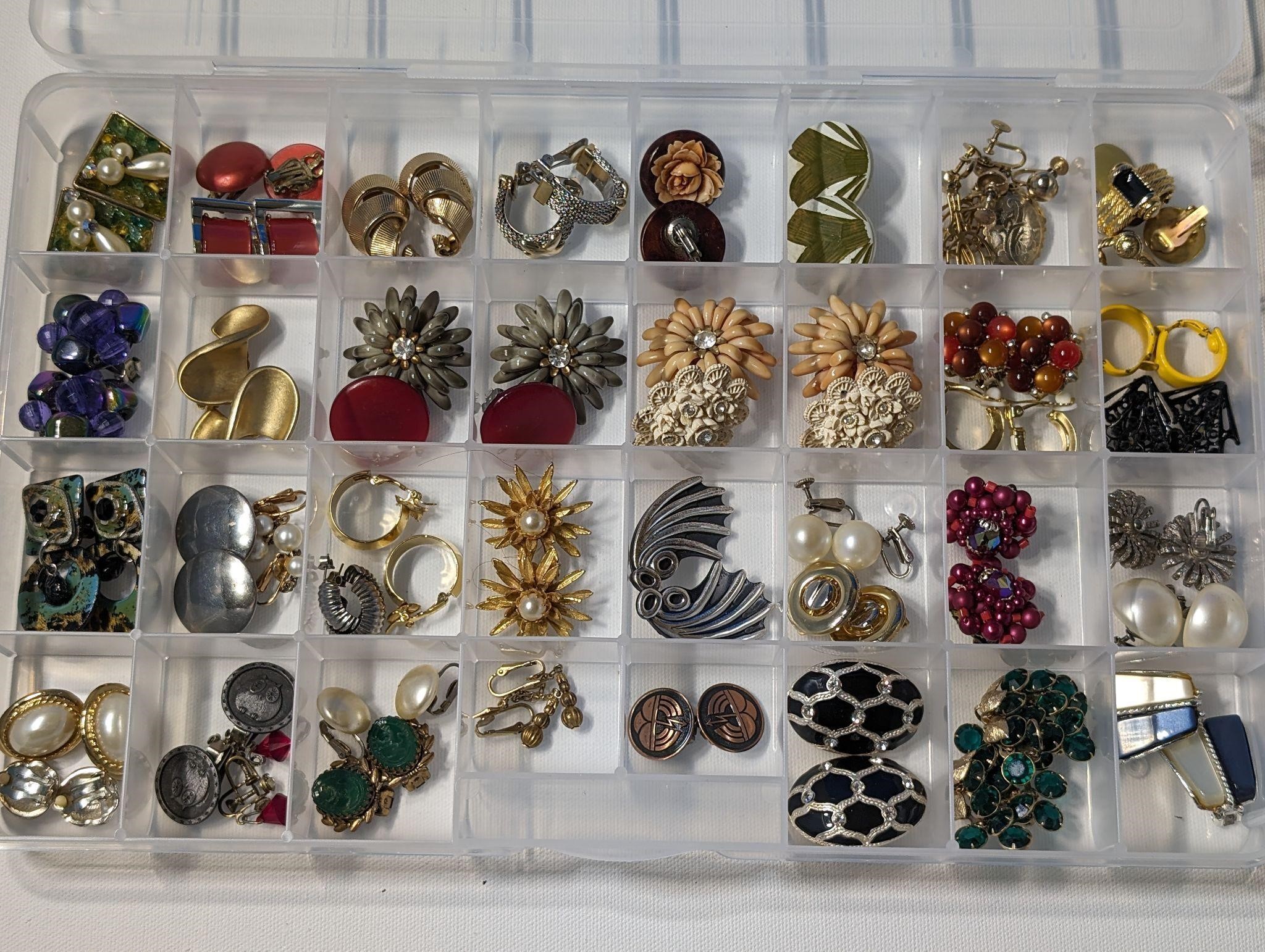 44 Pairs of Vintage Ear Clips