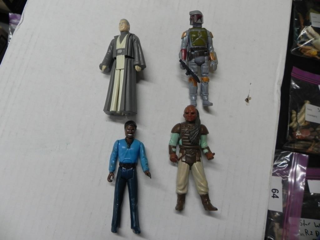 Star Wars Boba Fett, Lando, Anakin Skywalker,