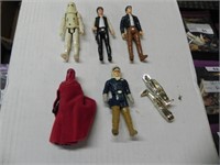 Star Wars Han Solo, Imperial Guard, C3PO parts