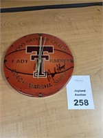 1993 Lady Raider National Champs Clock