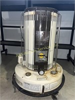 Kero-sun Omni 105  kerosene heater on wheels