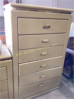 Mid century 6 drawer dresser 55in x 18in x 34.5in