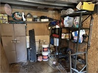 CONTENTS OF BACK OF SHED INCLUDING AUTOMOTIVE