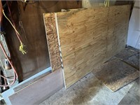 LUMBER LOT INCLUDING (2) FULL SHEETS OF PLYWOOD &