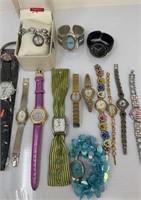 Collection of ladies fashion watches