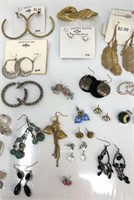 Assortment of pierced earrings