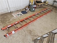 Werner 24-ft Fiberglass Extension Ladder