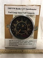1969 VW Beetle Speedometer