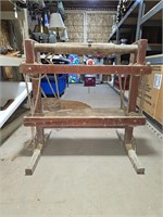 Late 1800's Wooden Farm Cheese Press
