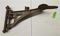 Antique Industrial Cast Iron Swinging Stool Frame