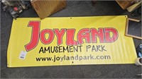 Joyland Vinyl Banner