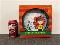 New Peanuts Christmas Carol Clock
