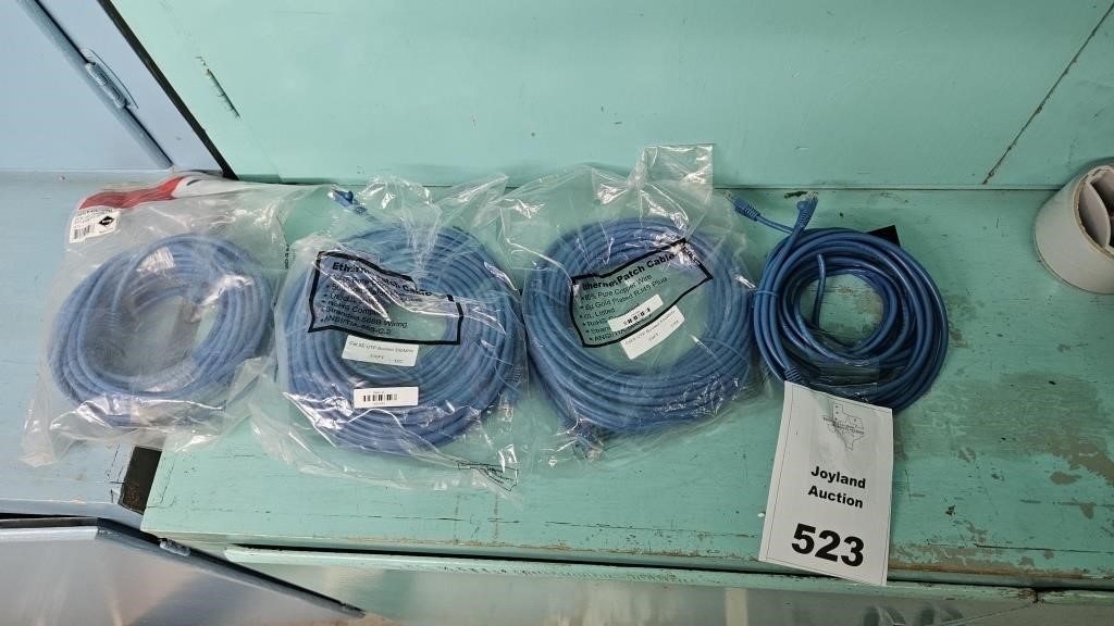 Various Sized Internet Cables