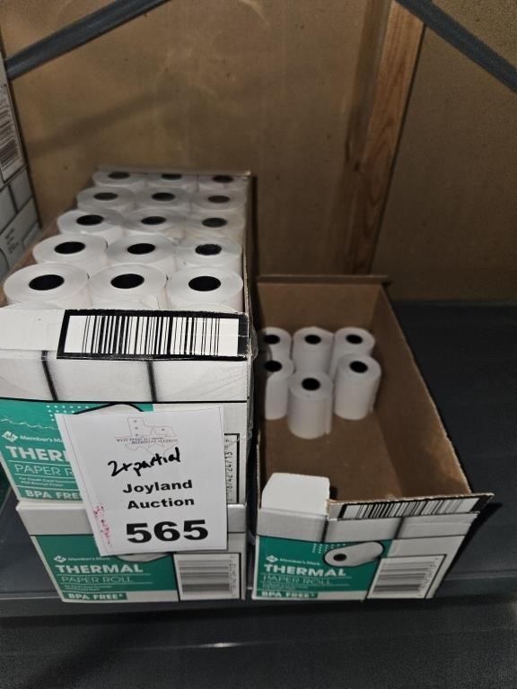 2 Boxes of 2.25in x 85ft Thermal Paper Rolls