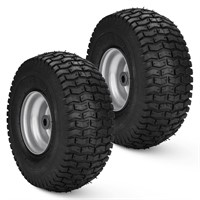 One Mower Front Tire  w/Rim 15x6.00-6", 3"