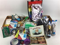 Assorted crafting supplies, includes
