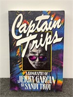 Grateful Dead Book Captain Trips Bio Jerry Garcia