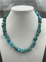 Natural Turquoise Gemstone Necklace