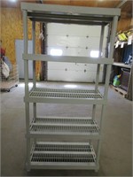 Plastic Shelving - 5 Shelves - 18"D x 36"W x 73"H