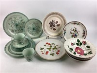 Noritake China Plates and Ceramic-ware, includes