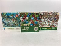 Jigsaw Puzzles 750 & 1000 piece puzzles including