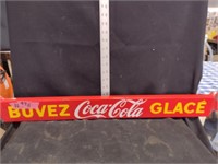 Red Buvez Coca Cola Glace Metal Sign