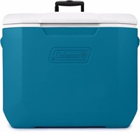 Coleman 60qt Ocean Blue Wheeled Portable Cooler