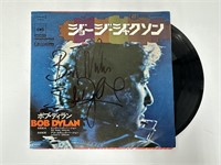 Autograph COA Bob Dylan Vinyl