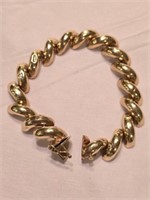 14k Yellow Gold Bracelet Approx 21.01 grams