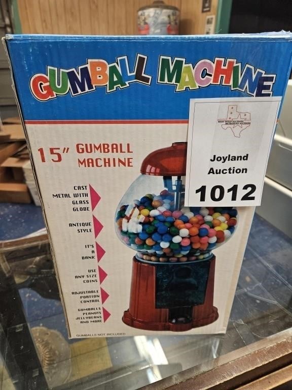 15" Gumball Machine