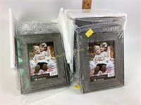 New Faux Wood Picture Frames 5 X 7 in. Includes