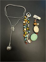 Sterling silver slipada necklace/bracelet