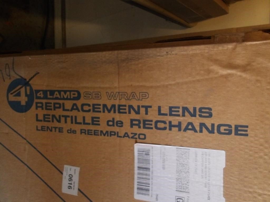 Set of  2 4 Lamp Replacement Lens