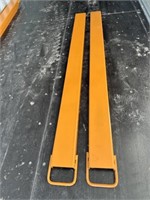 Unused 2023 Wolverine Skid Steer Pallet Forks Ext