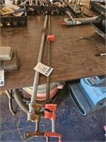 2 Long Pipe Clamps