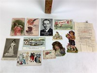 Advertising Post Cards including Print cards,