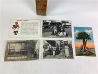 Black American Print Post Cards and black and