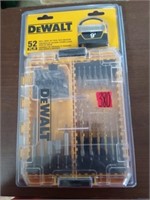 DEWALT 52 Pc. Gold Ferrous Drill Bit Set.