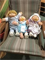 3 Canbage Patch dolls