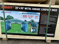 Diggit 2024 All-Steel Carport - unused