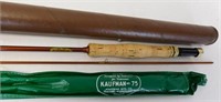 Rare Kaufman #75 by Jack Benson Aluminum Fly Rod