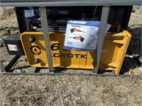 Unused Agrotk Skid Steer Hydraulic Hammer